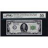 Image 1 : 1928A $100 Federal Reserve Note Chicago Light Green Seal PMG About Uncirculated