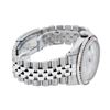 Image 4 : Rolex Mens Stainless Steel Diamond Lugs & Ruby Channel Set Datejust Wristwatch