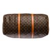 Image 4 : Louis Vuitton Monogram Canvas Leather Sac Souple 55 cm Duffle Bag