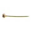 Image 1 : Ball and Pin - Yellow Gold Plated