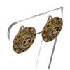 Image 2 : Chanel Vintage Gold CC Chain Clip On Earrings