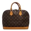 Image 1 : Louis Vuitton Monogram Canvas Leather Alma MM Handbag