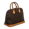 Image 2 : Louis Vuitton Monogram Canvas Leather Alma MM Handbag