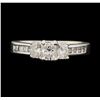 Image 2 : 1.09 ctw Diamond Ring - 14KT White Gold