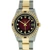 Image 1 : Rolex Two-Tone Diamond and Ruby DateJust Men's Watch