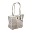 Image 2 : Coach Silver White Canvas Monogram Mini Tote Bag