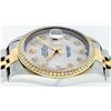 Image 2 : Rolex Two-Tone Diamond Quickset DateJust Men's Watch