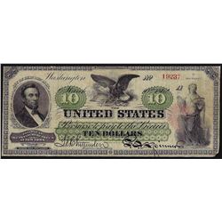 1862 $10 Legal Tender Note