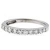 Image 2 : 3.90 ctw Diamond Ring Set - 14KT White Gold