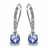 Image 1 : Sterling Silver Tanzanite Earrings