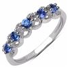 Image 1 : Sterling Silver Tanzanite Ring