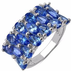 Sterling Silver Tanzanite Ring