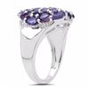 Image 2 : Sterling Silver African Amethyst Ring