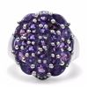 Image 3 : Sterling Silver African Amethyst Ring