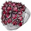 Image 1 : Sterling Silver Rhodolite Ring