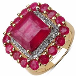 Sterling Silver Ruby Ring