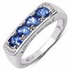Image 1 : Sterling Silver Tanzanite Ring