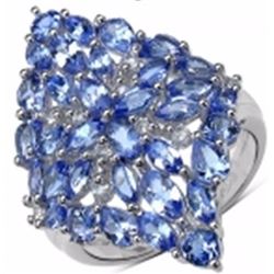 Sterling Silver Tanzanite Ring