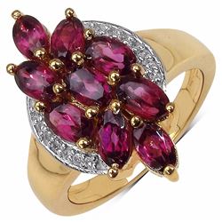 Sterling Silver Rhodolite Ring