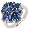 Image 1 : Sterling Silver Ruby Ring