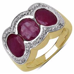 Sterling Silver Indian Ruby Ring