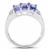 Image 2 : Sterling Silver Tanzanite Ring
