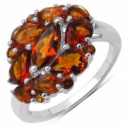 Sterling Silver Madeira Citrine Ring