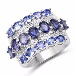 Sterling Silver Tanzanite Ring