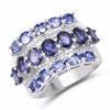 Image 1 : Sterling Silver Tanzanite Ring