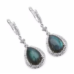 Sterling Silver Labradorite Earrings