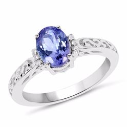 Sterling Silver Tanzanite Ring