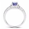Image 2 : Sterling Silver Tanzanite Ring