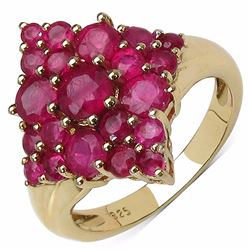 Sterling Silver Ruby Ring