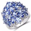 Image 1 : Sterling Silver Tanzanite Ring
