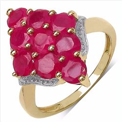 Sterling Silver Ruby Ring