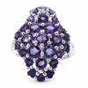 Image 3 : Sterling Silver African Amethyst Ring