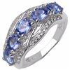 Image 1 : Sterling Silver Tanzanite Ring