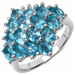 Sterling Silver Apatite Ring