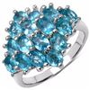 Image 1 : Sterling Silver Apatite Ring
