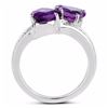 Image 2 : Sterling Silver African Amethyst Ring
