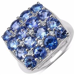 Sterling Silver Tanzanite Ring