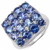 Image 1 : Sterling Silver Tanzanite Ring