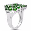 Image 2 : Sterling Silver Chrome-Diopside Ring