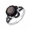 Image 1 : Sterling Silver Smoky Topaz ring