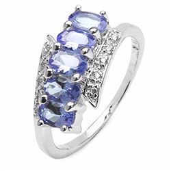 Sterling Silver Tanzanite Ring