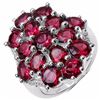 Image 1 : Sterling Silver Rhodolite Ring