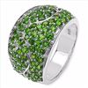 Image 2 : Sterling Silver Chrome-Diopside Ring
