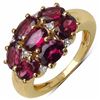 Image 1 : Sterling Silver Rhodolite Ring