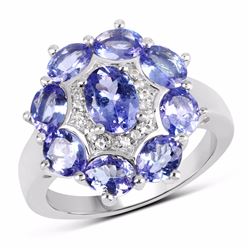 Sterling Silver Tanzanite Ring