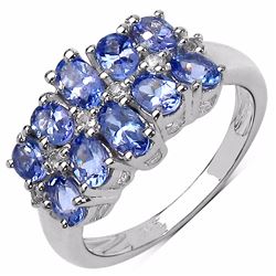 Sterling Silver Tanzanite Ring